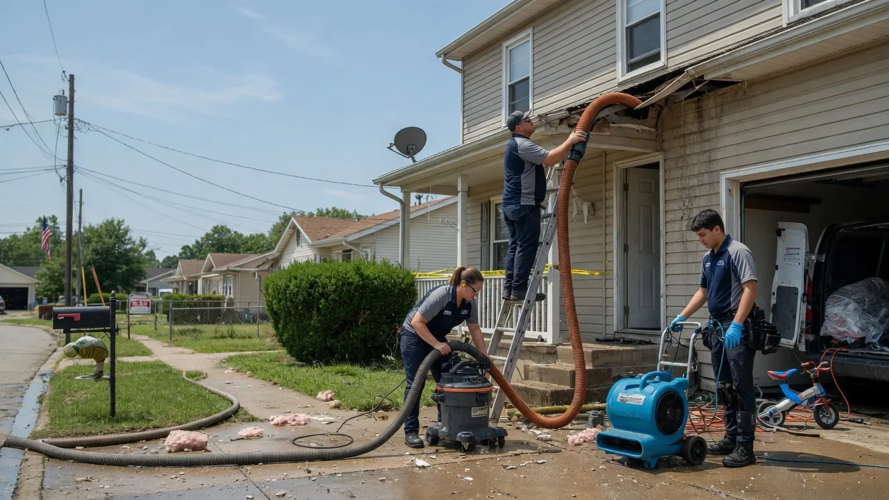 Water Damage Restoration in Bloomingdale, IN near me